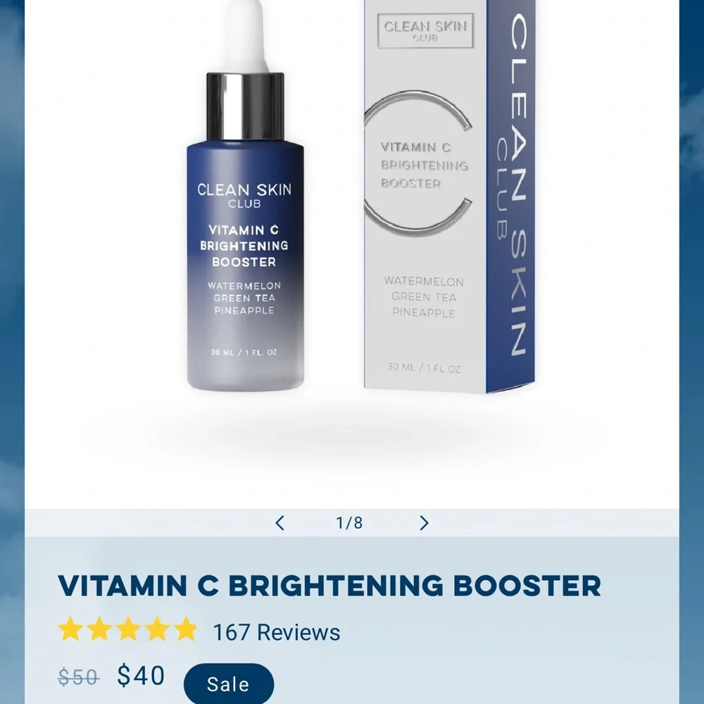 Clean Skin Club brand new